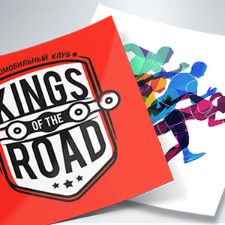 Квадратные виниловые наклейки