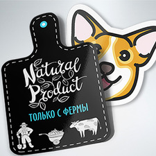 Виниловые наклейки вашей формы и размера