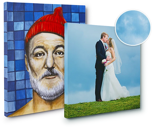 Печать на холсте