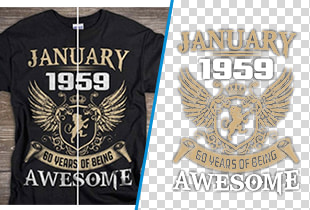 Воссоздание макета по фото футболки