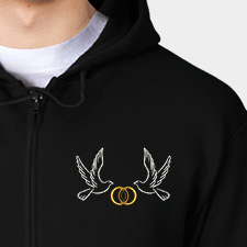 Толстовки с вышивкой