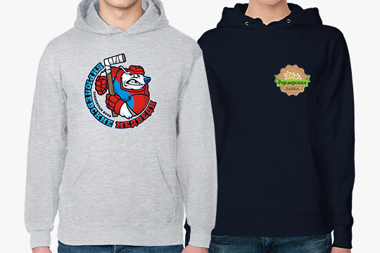 Печать на толстовках